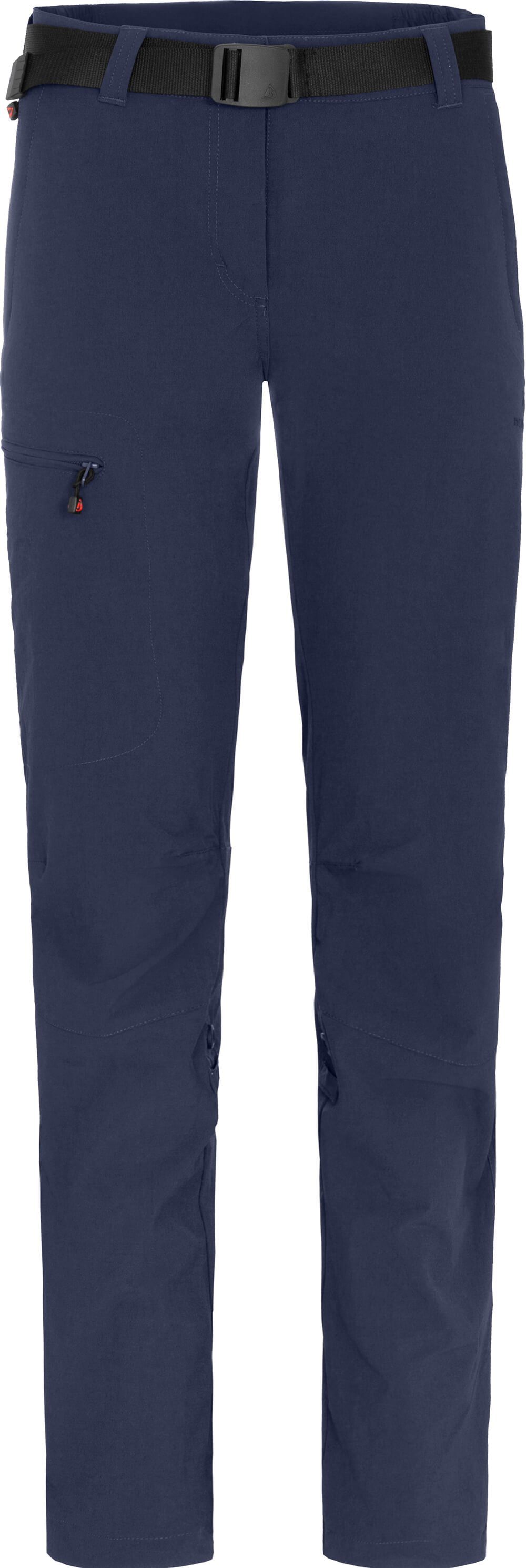Bergson Outdoorhose HYDRYS Damen Wanderhose, vielseitig, pflegeleicht, Kurzgrößen, peacoat blau