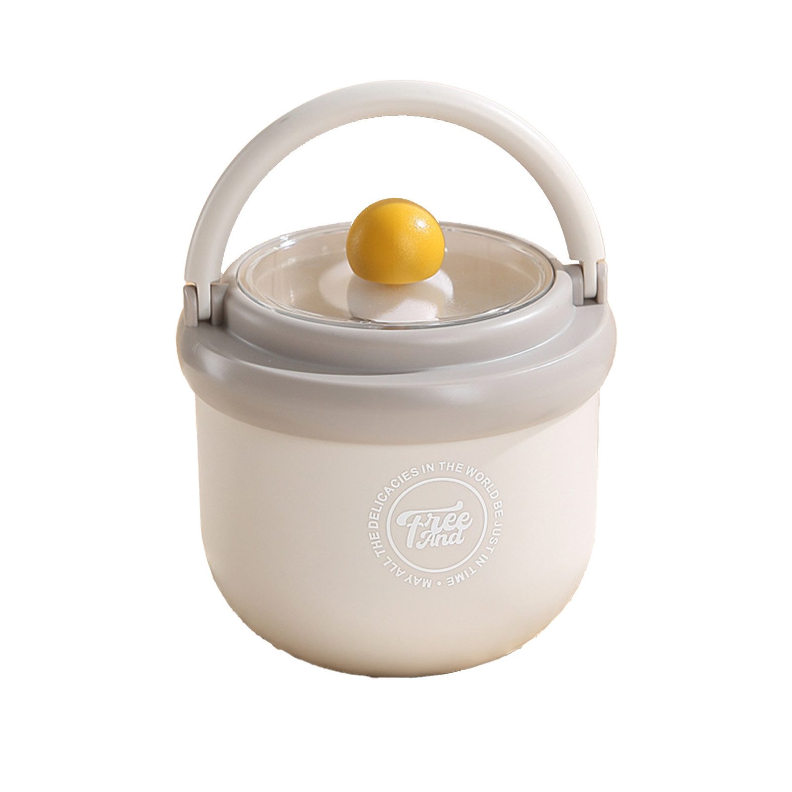 Jumpeak Müslibox Müslibecher,müslibecher to go,müslibecher to go edelstahl,Vorratsdosen, (Packung, Tragbar Frischhaltedosen Müslibecher(mit Löffel), müslibecher to go mit löffel,frischhaltedosen mit deckel,Gefrierdosen