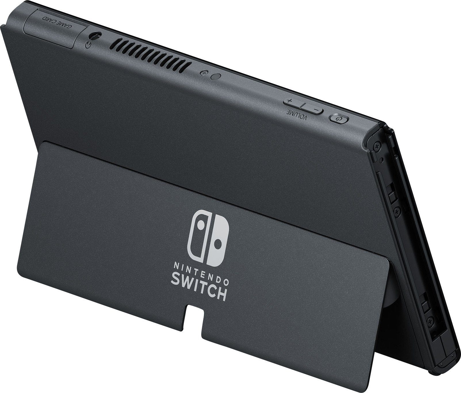 Nintendo Switch OLED Konsole Schwarz Blau Rot (inkl. Mario Kart 8 Deluxe Spiel), Handheld Spielekonsole Neonrot/Neonblau Set