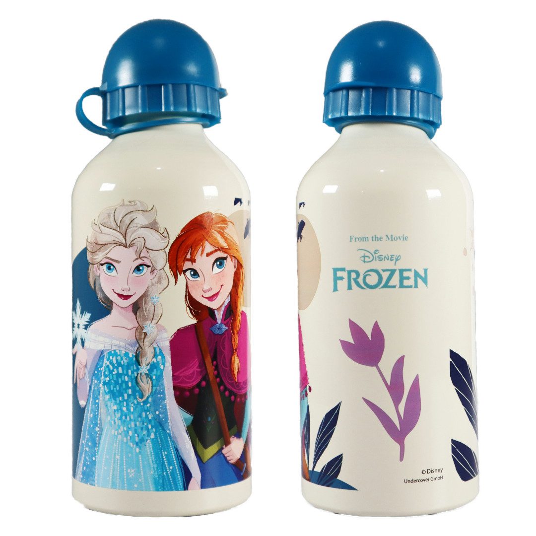 Disney Lunchbox Disney Die Eiskönigin 2 tlg Kinder Lunch Set Brotdose Alu Trinkflasche, (2-tlg., Spar-Set)