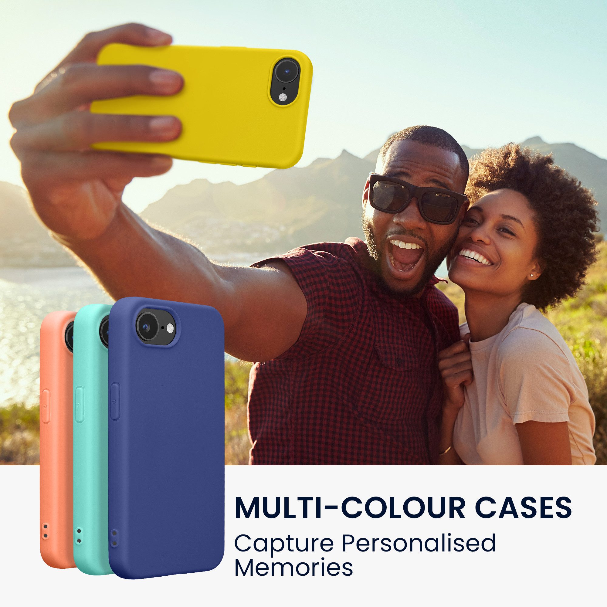 kwmobile Handyhülle Hülle für Apple iPhone 17e / iPhone 16e, Hülle Silikon - Soft Handyhülle - Handy Case Cover