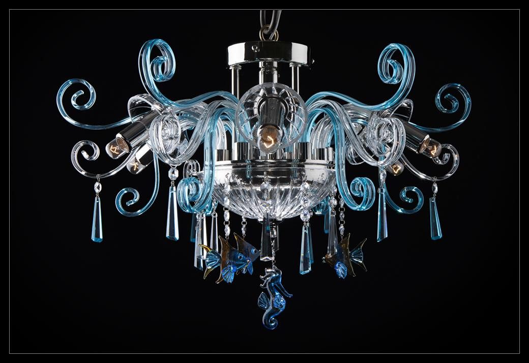 JVmoebel Люстри Decken Lampe Hänge Pendel Leuchte Luster Люстри Bohemia Kristall, Warmweiß, Made in Europa
