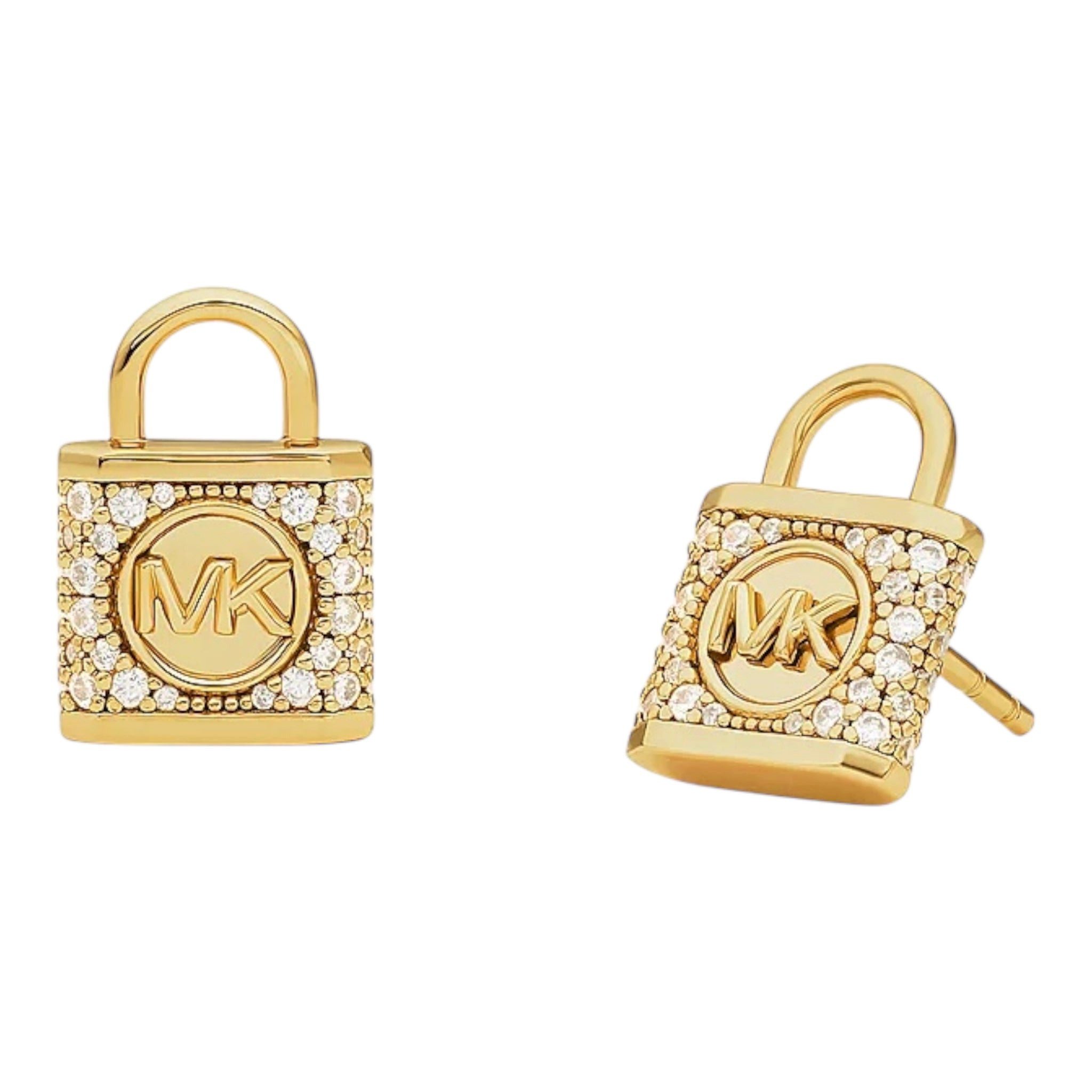 MICHAEL KORS Ohrring-Set Michael Kors Ohrstecker Pavé Sterlingsilber vergol günstig online kaufen