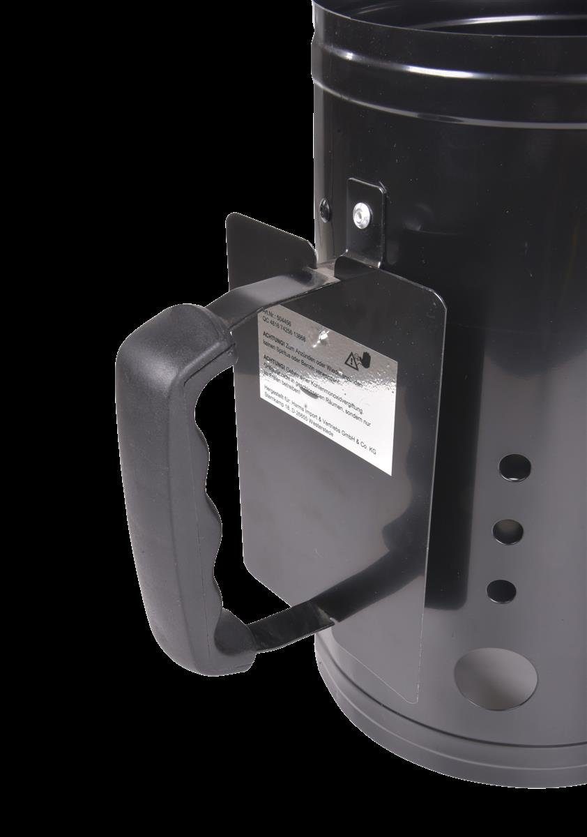 Bambelaa! Anzündkamin Grillkohleanzünder Grillanzünder Grillstarter Anzündkamin Kohlestarter (1-tlg)