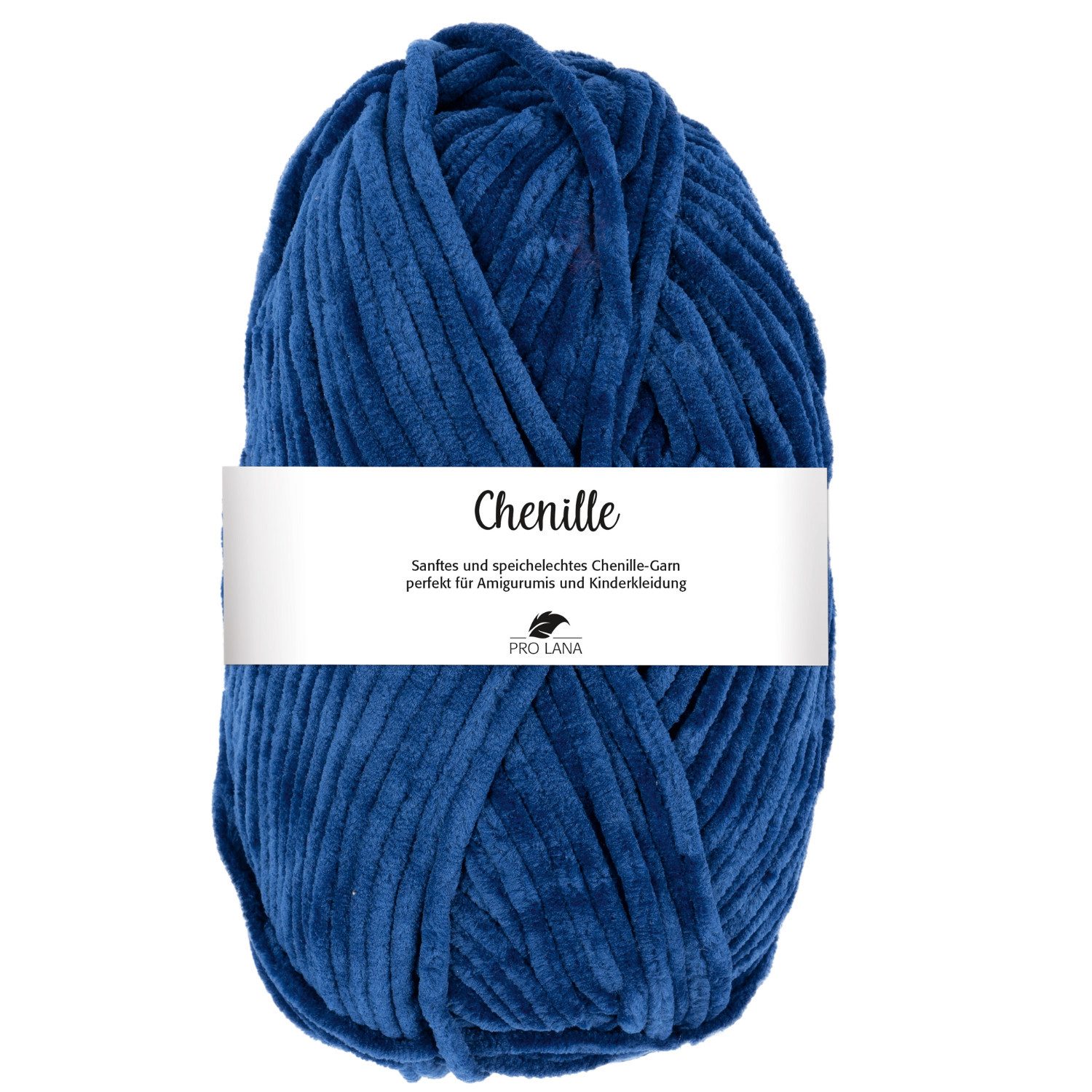 Pro Lana CHENILLE Garn Häkelwolle, 110 m (samtig weiche und stabile Chenille Wolle), 100 g