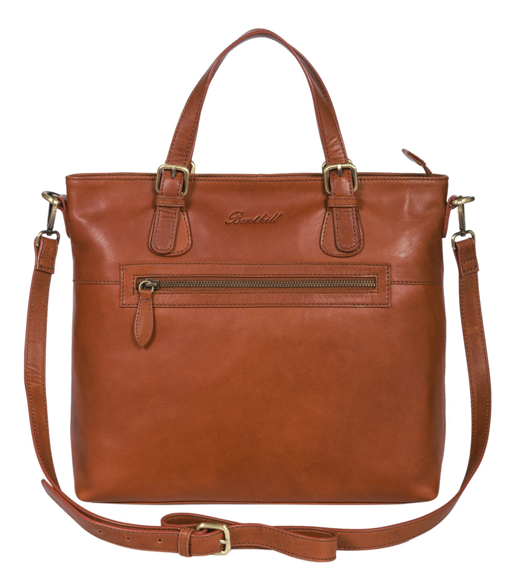 Benthill Handtasche Damen Echt Leder Handtasche günstig online kaufen