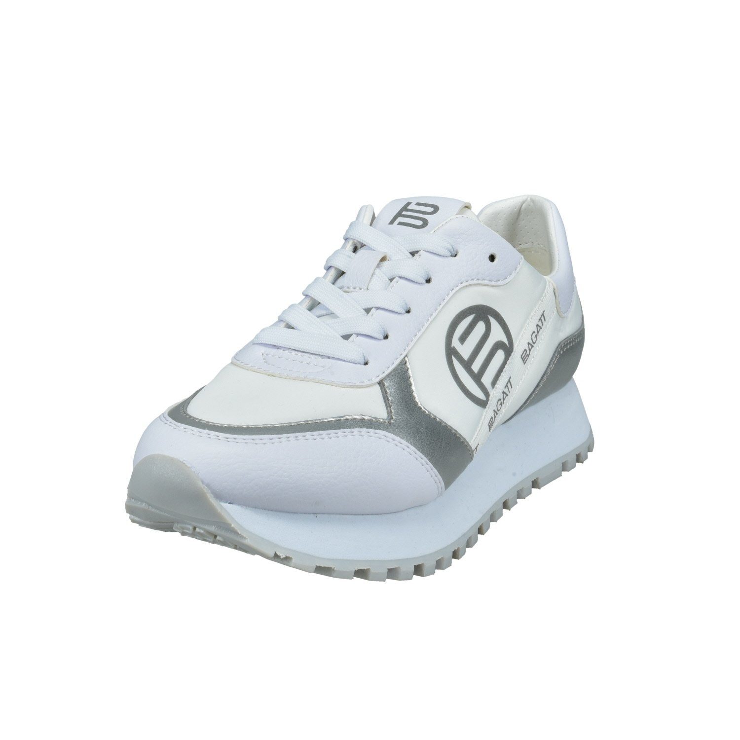BAGATT Siena weiss/elfenbein/silber Damen Sneaker – Bild 3 von 5