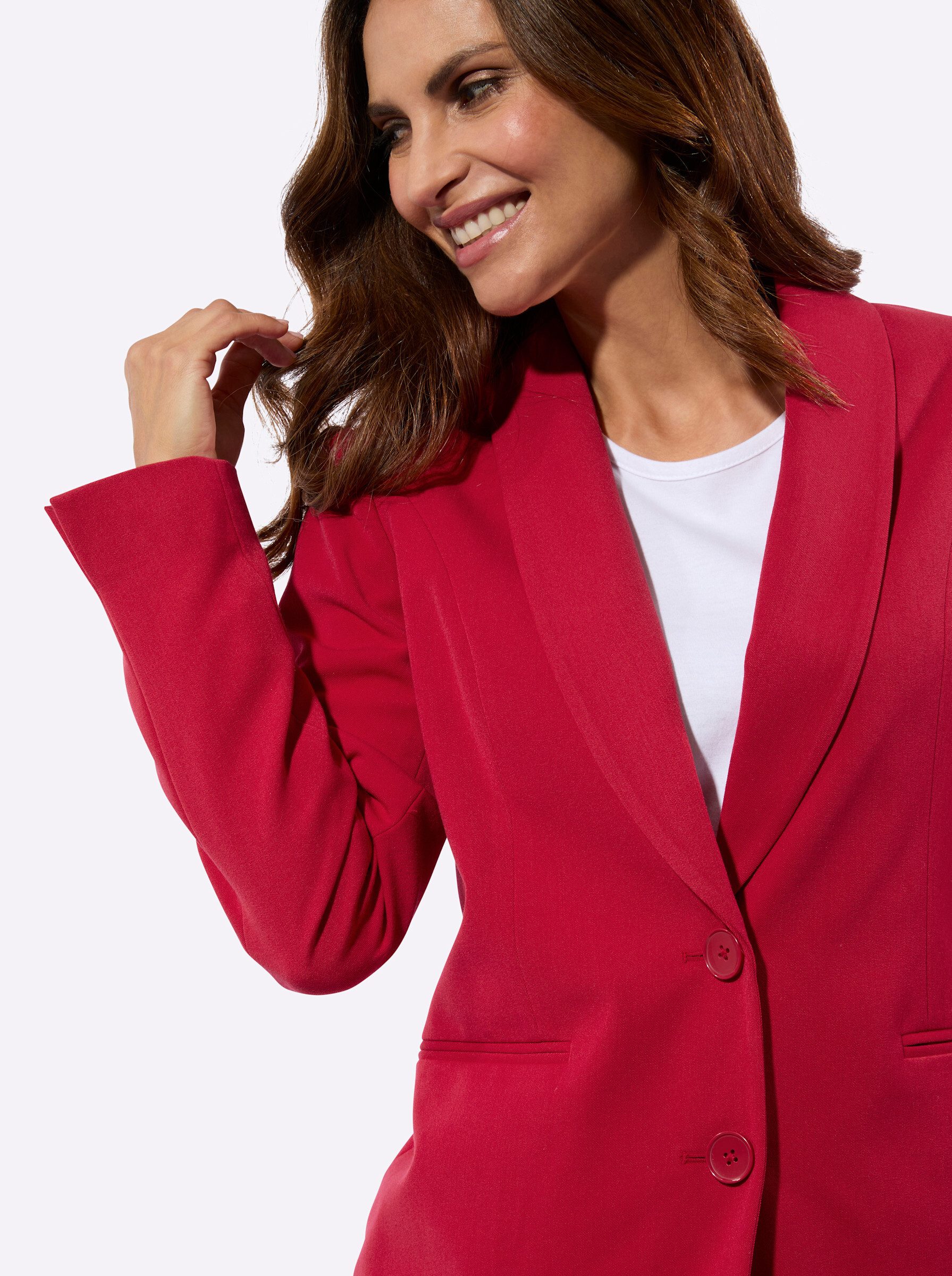 Witt Blusenblazer Anzug-Blazer Langarm