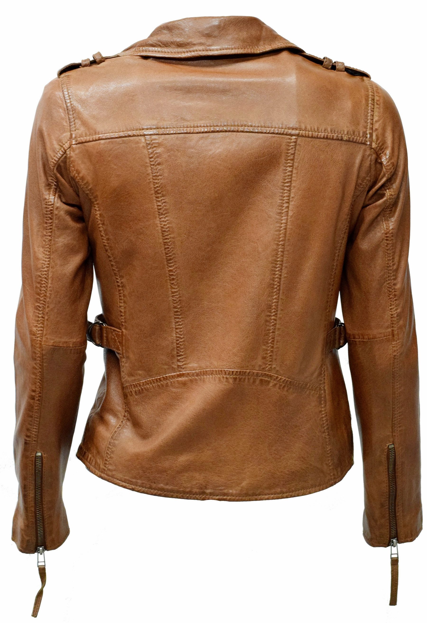Zimmert Leather Lederjacke Amalia pflanzliche Gerbung