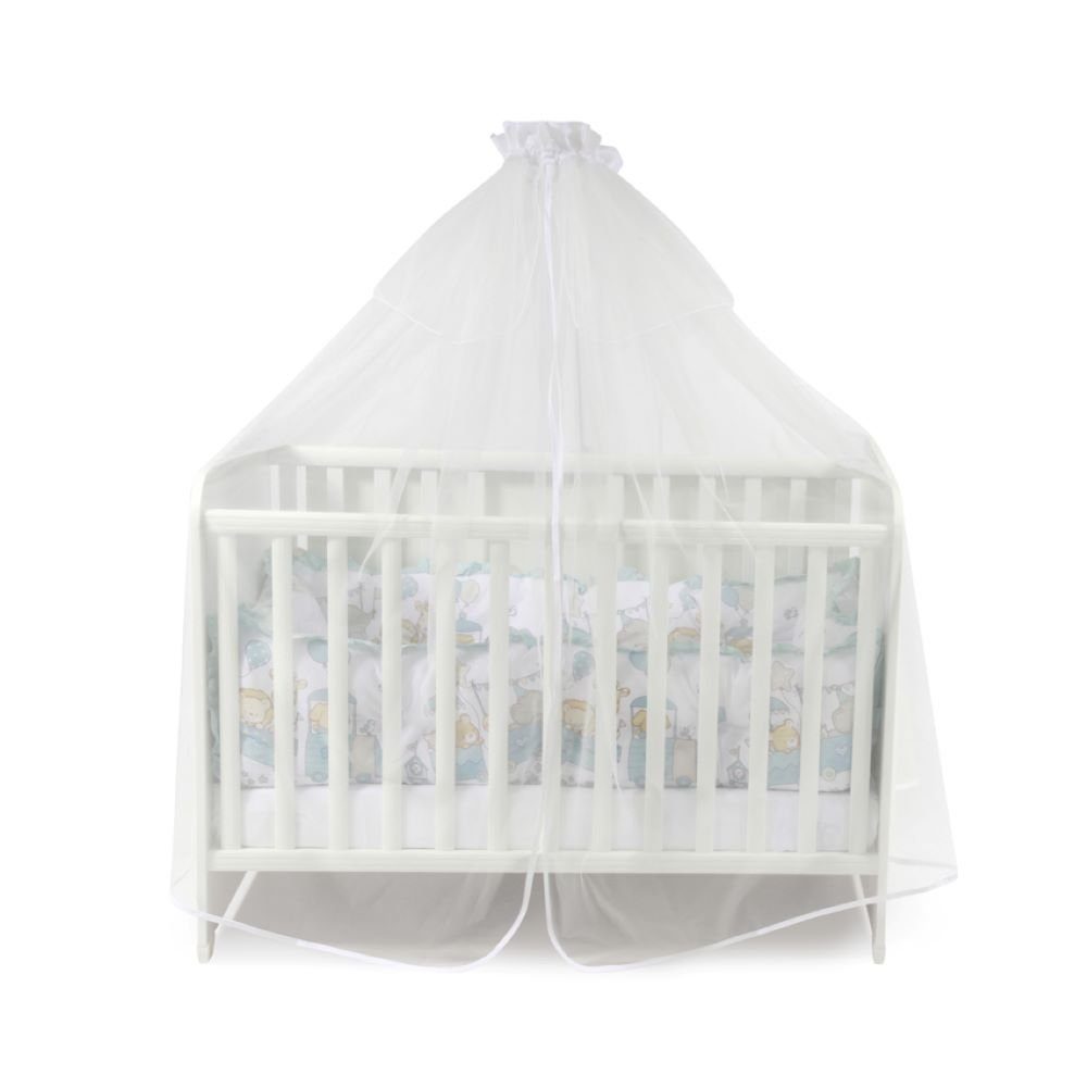 Lorelli Betthimmel Babybetthimmel Baldachin 480 x 150 cm, Insektenschutz Babybett Laufstall