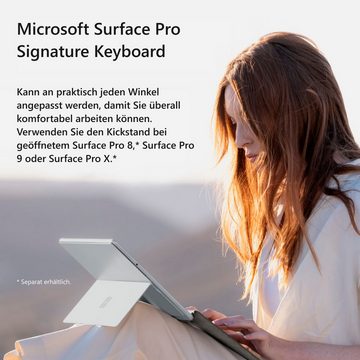 Microsoft Sufrace Pro Signature Cover 8XA-00005 Tastatur (Passend für Surface Pro 9, Pro 8 und Pro X)