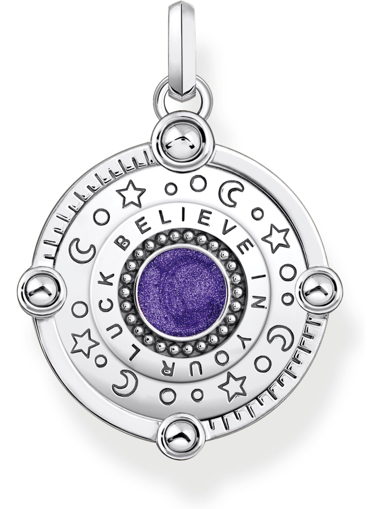 THOMAS SABO Kettenanhänger lila...