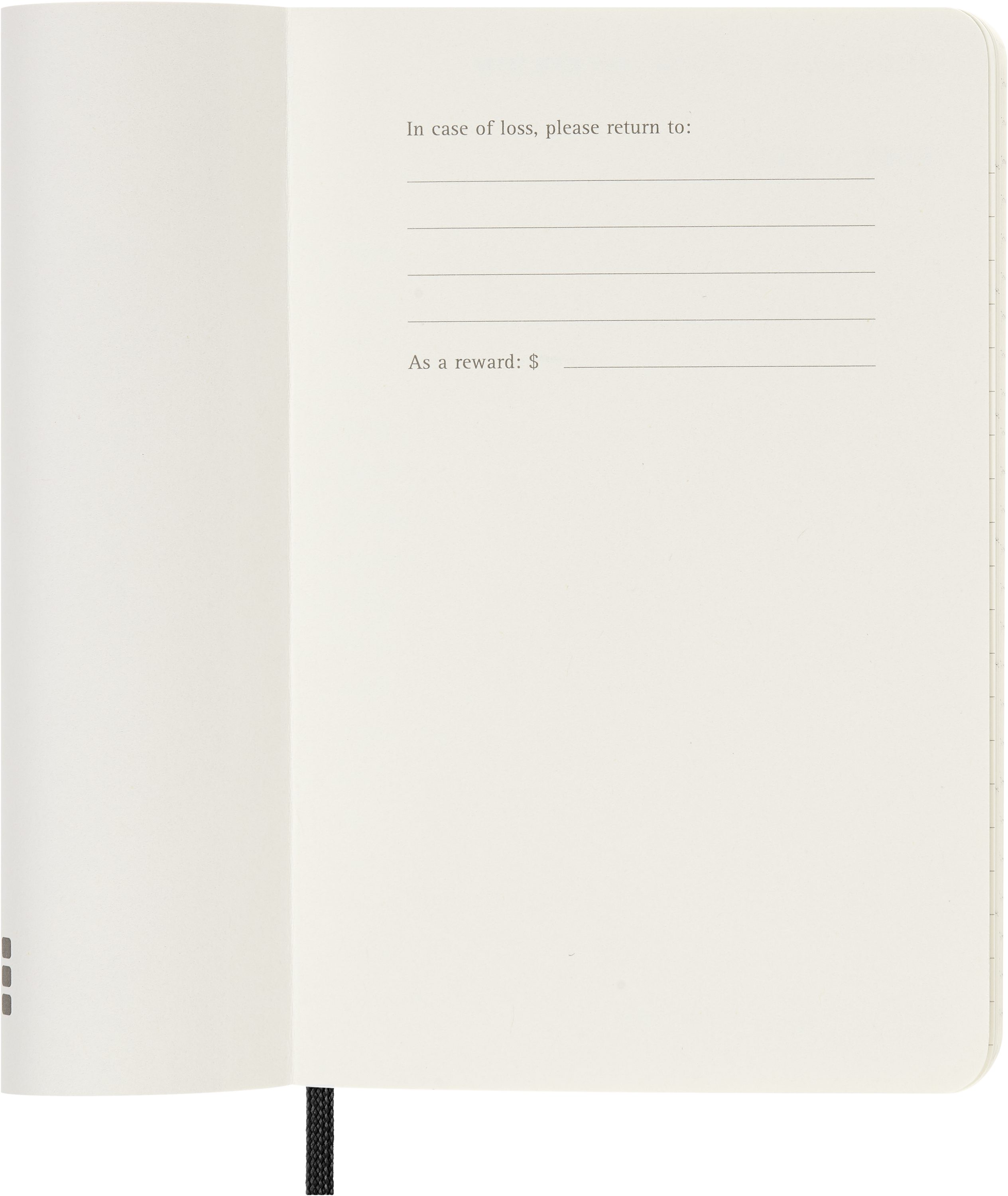MOLESKINE Buchkalender, MOLESKINE 12 MONATE TAGES NOTIZKALENDER 2027 - SOFTCOVER - P/A6 -BLACK