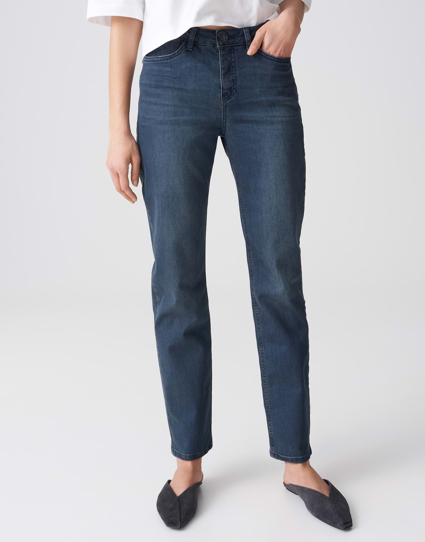 Opus 5-Pocket-Jeans Elma clever