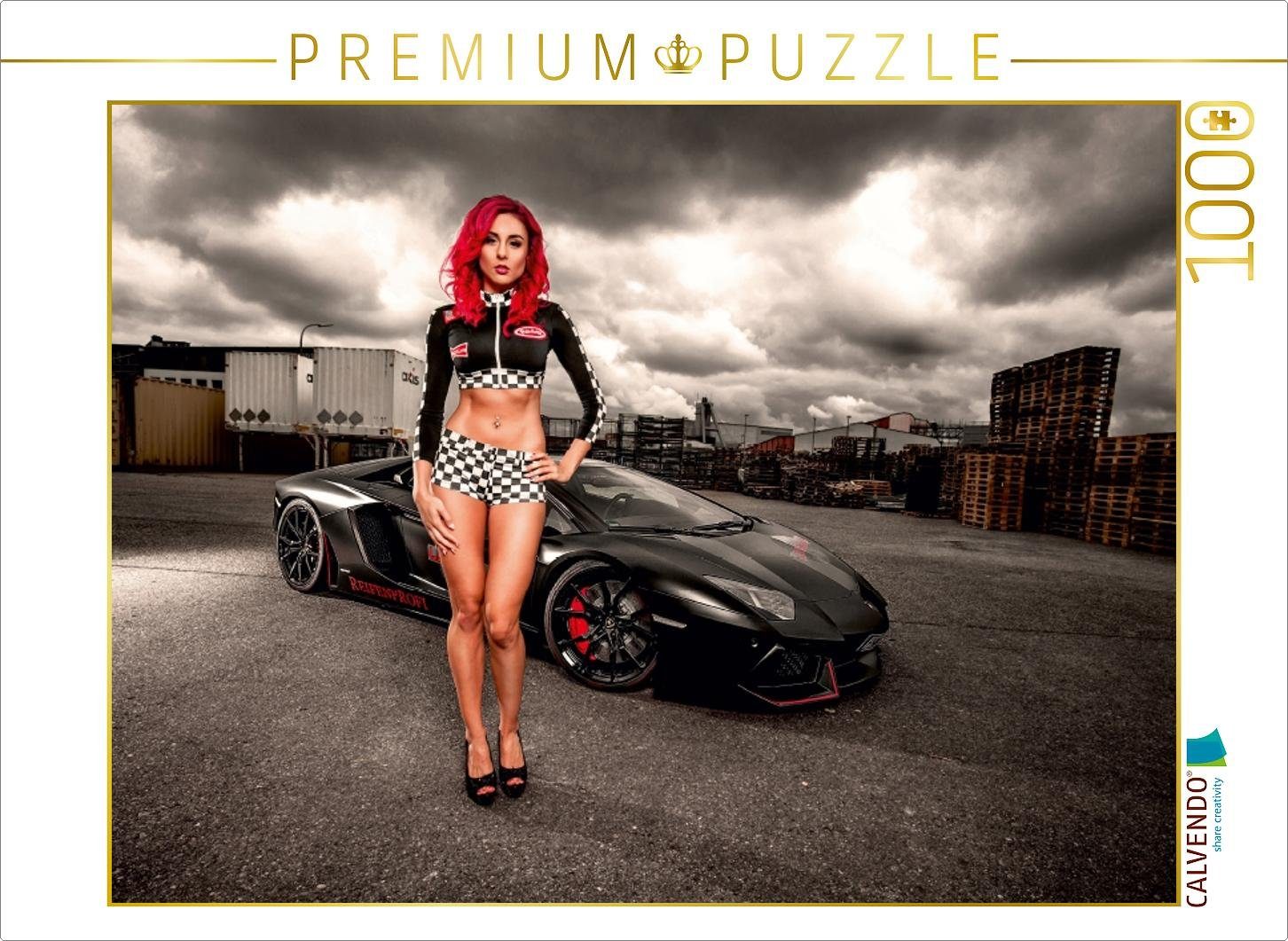 Puzzle CALVENDO Puzzle Lamborghini Aventador 1000 Teile Lege-Größe 64 x 48 cm Foto-Puzzle Bild von Patrick Rupp