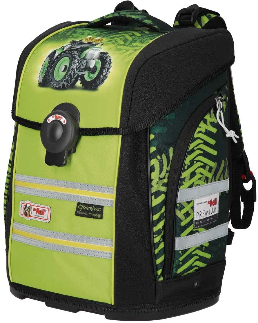 McNeill Schulranzen 1.Klasse Jungen Primero McLight (Set, 6-tlg)