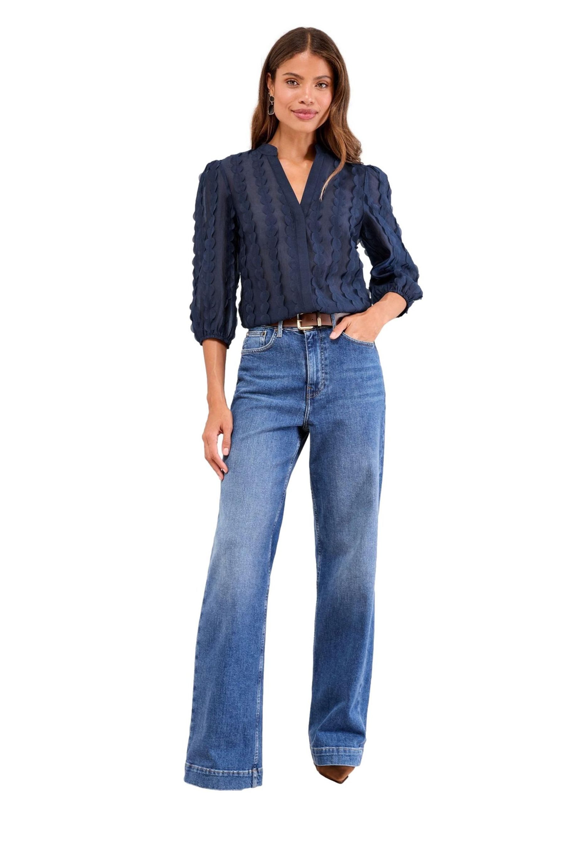 LIPSY Kurzarmhemd Lipsy Shirt mit Stehkragen, Regular (1-tlg)