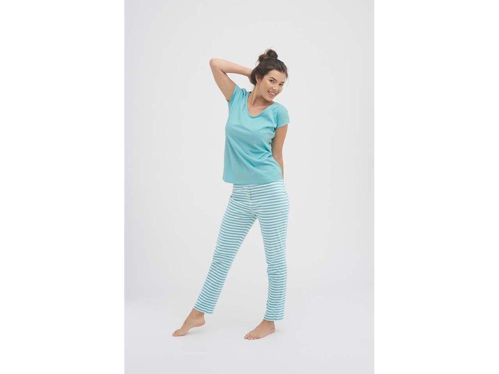 LIVING CRAFTS Pyjama Living Crafts Bio-Damen-Schlafshirt 'OKELANI' mit