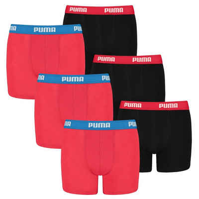 PUMA Boxershorts BASIC BOXER 6er Pack (6er-Pack)