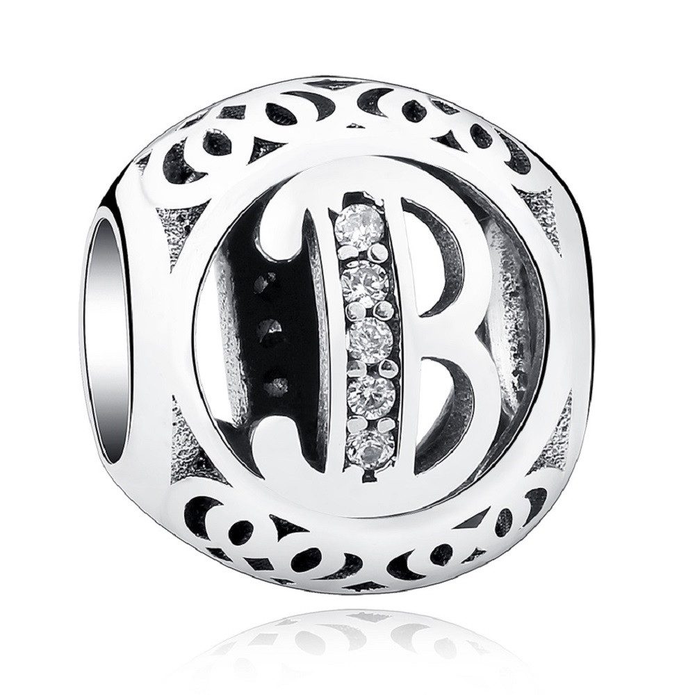 PANDACHARMS Charm Buchstabe Alphabet A-Z Kugel Buchstabe für Charm Armband, günstig online kaufen