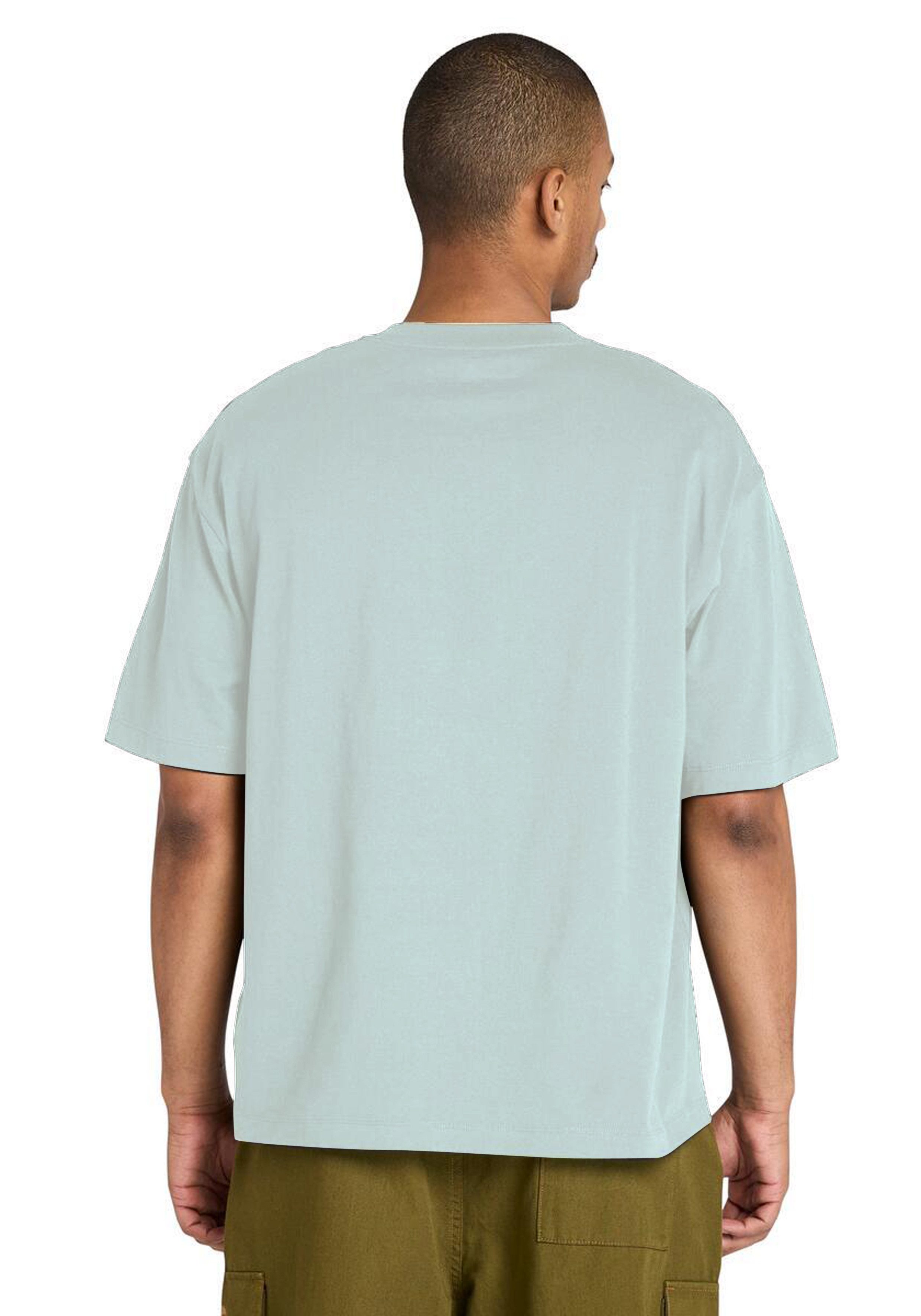 Timberland T-Shirt HAMPTHON Tonal Stack Logo Tee mit Rundhalsausschnitt, aus Baumwolle