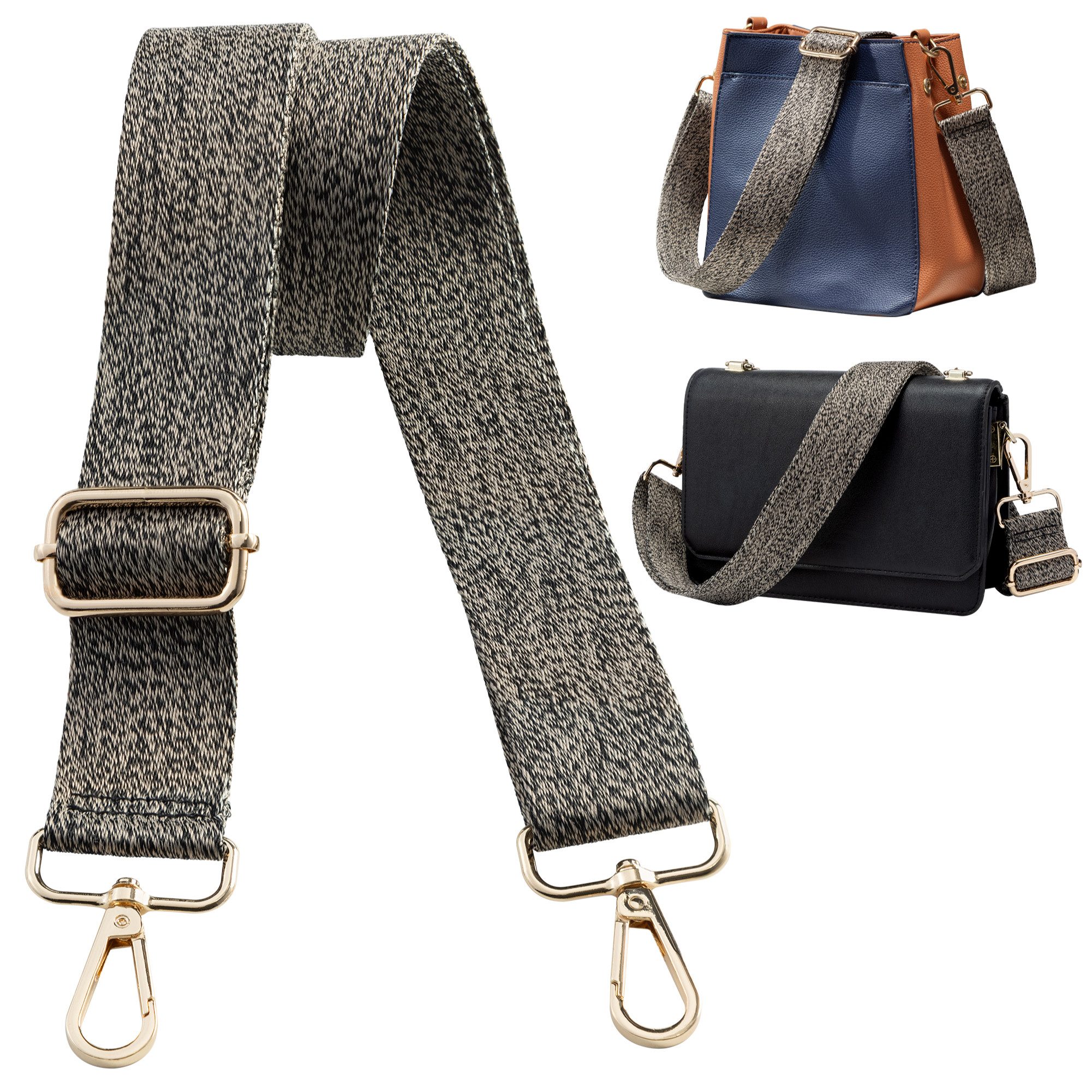 Trageriemen Handtaschengurt 75-138cm - Tragegurt für Handtasche - Taschengurt Gurt