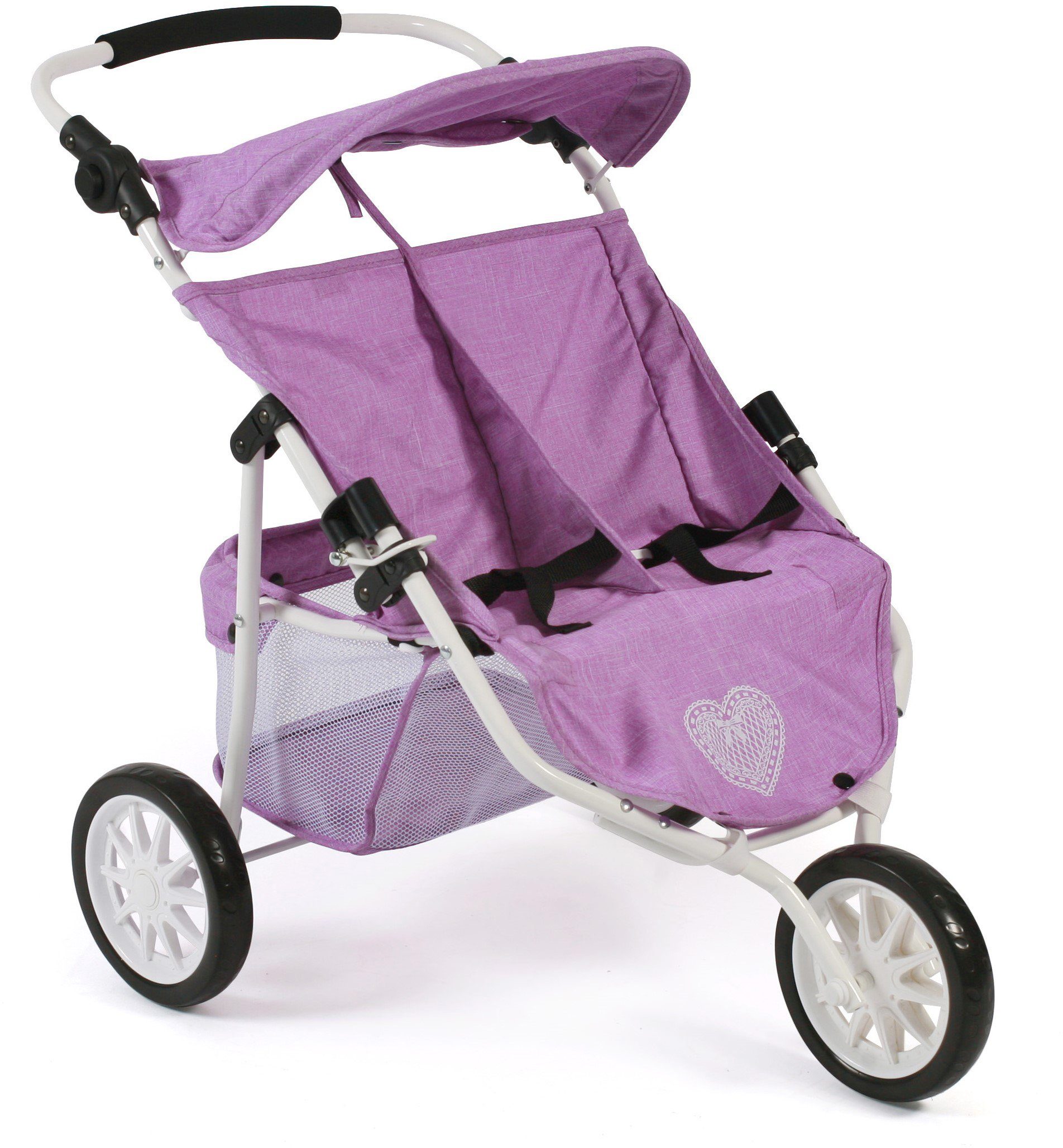 CHIC2000 Puppen-Zwillingsbuggy »Jogger, Flieder« | OTTO