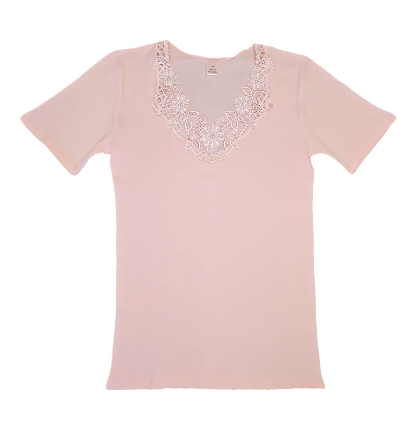 Toker Collection® Unterziehshirt Damenhemd Spencer Halbarm mit extra breite günstig online kaufen