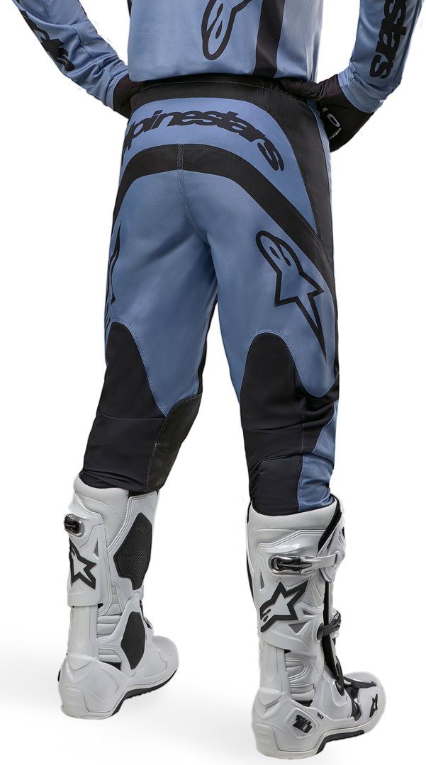 Fluid Blue/Black Motocross Alpinestars Motorradhose Lurv Hosen