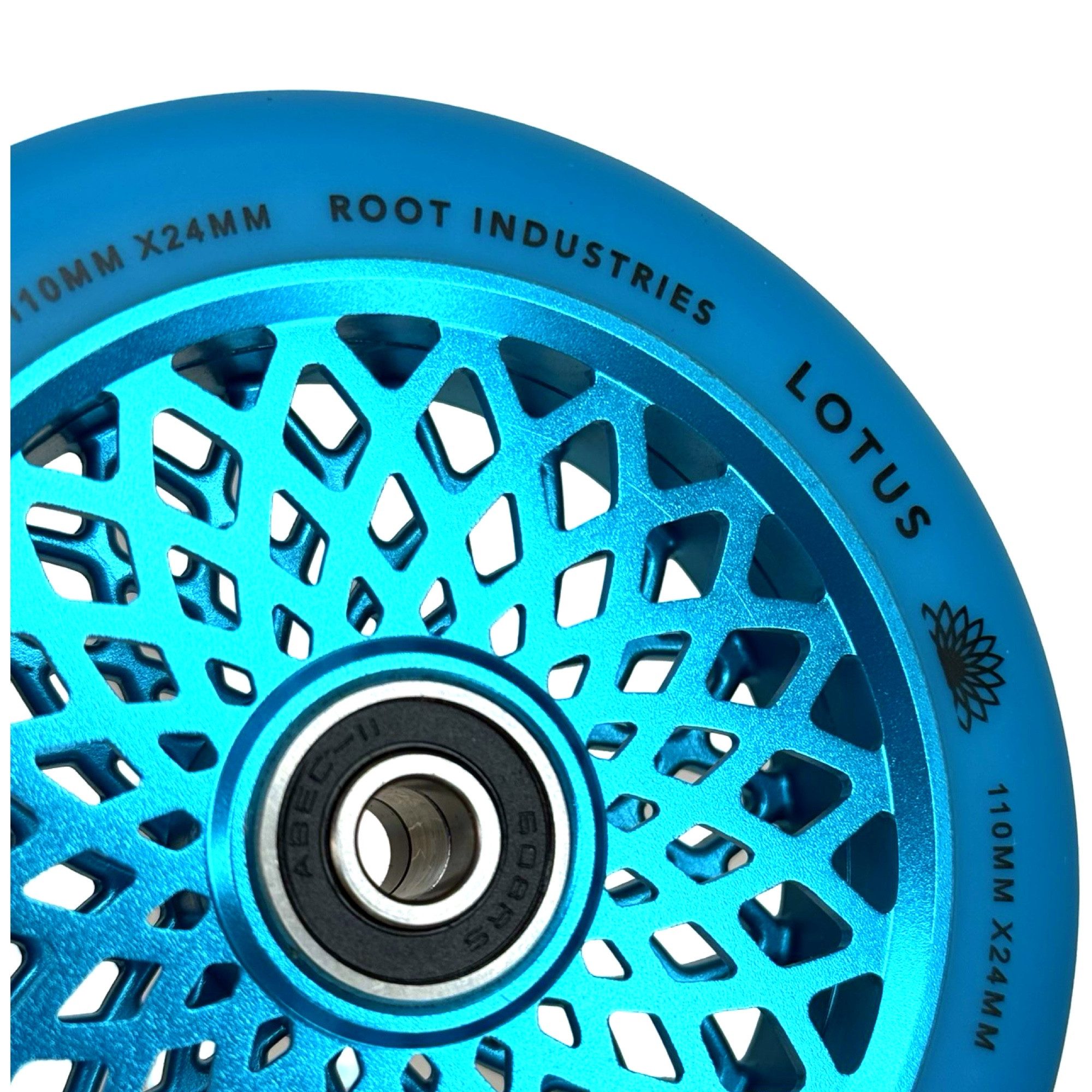 Thumbnail - Root Industries Stuntscooter Root Industries Lotus Stunt-Scooter Rolle 110mm Radiant Blau/PU Blau
