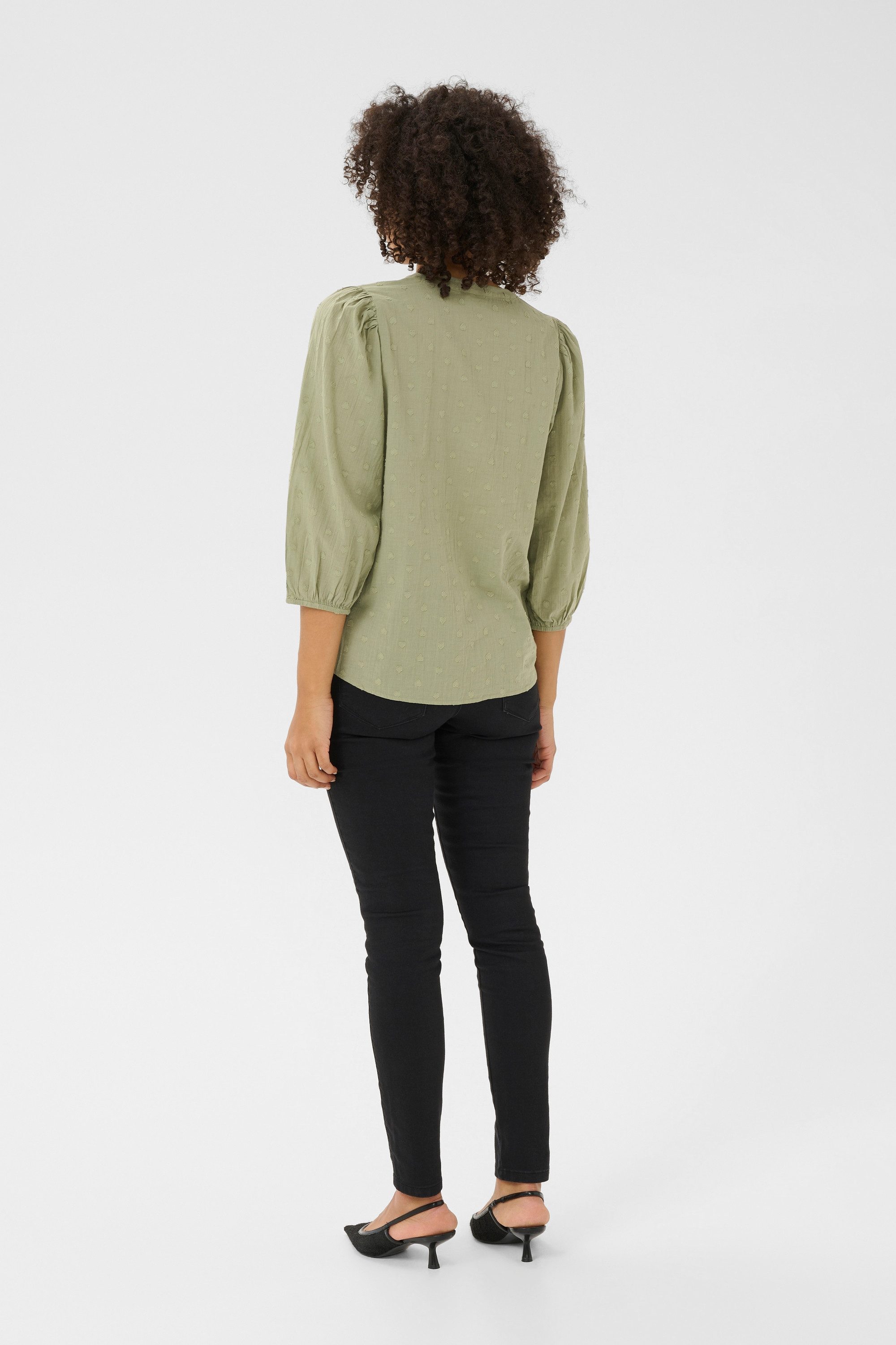 KAFFE Langarmbluse Langarm-Bluse KAjollia günstig online kaufen