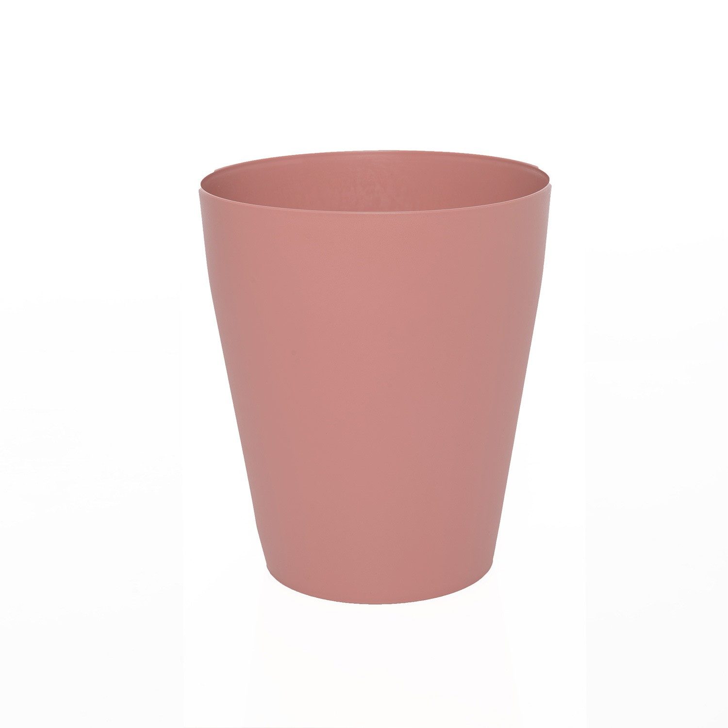 Sinoba Papierkorb rund moderner Mülleimer Papiereimer 788789, aus Kunststoff ideal für Kinderzimmer Küche Büro, 12 Liter Höhe 26,5cm