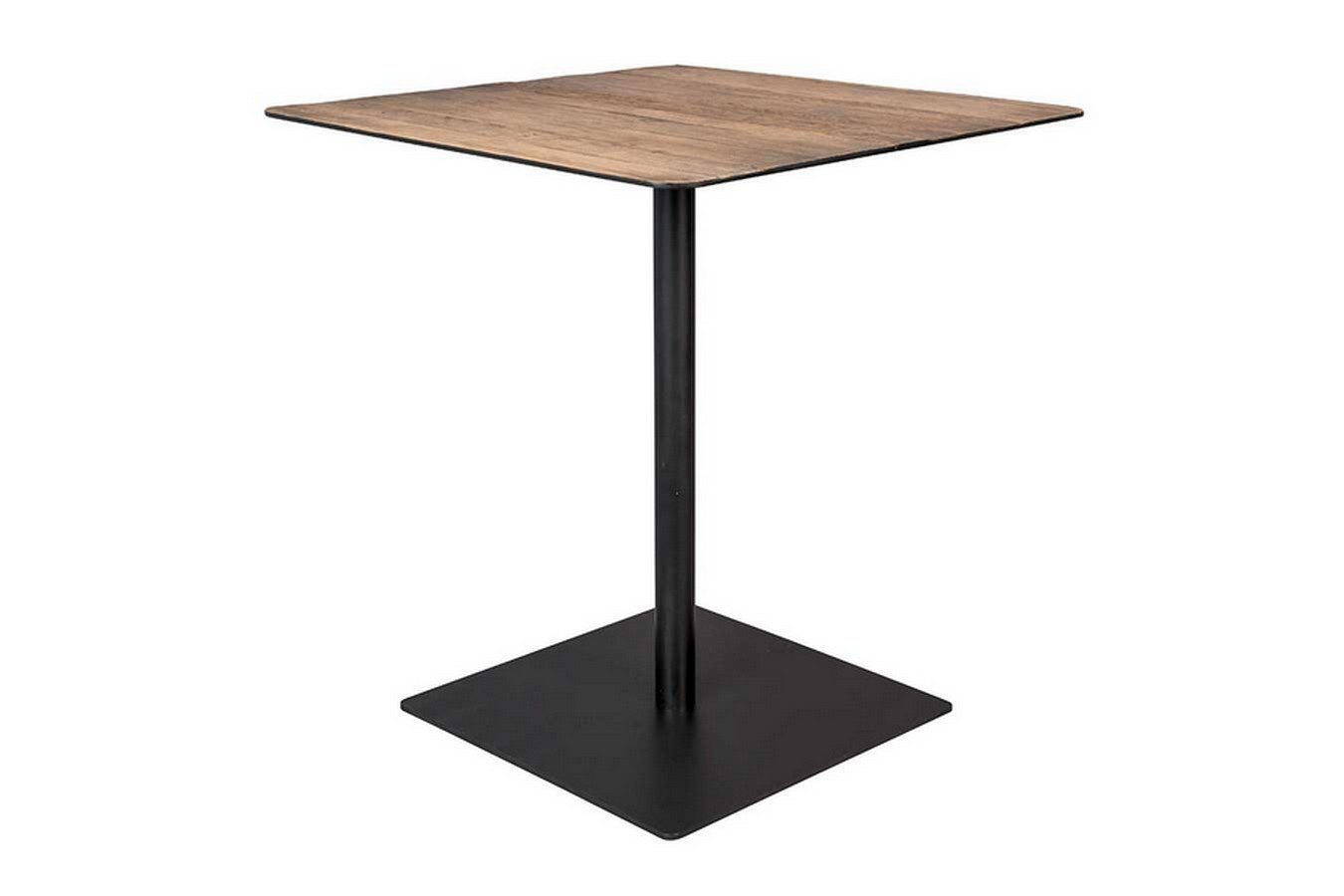 Zuiver Küchentisch Bistrotisch Breez quadratisch braun