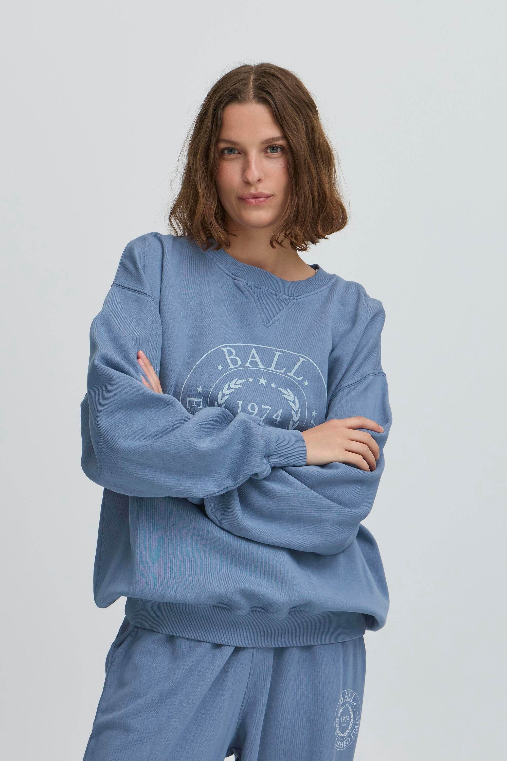 Ball Fleecepullover Sweatshirt BABECCA