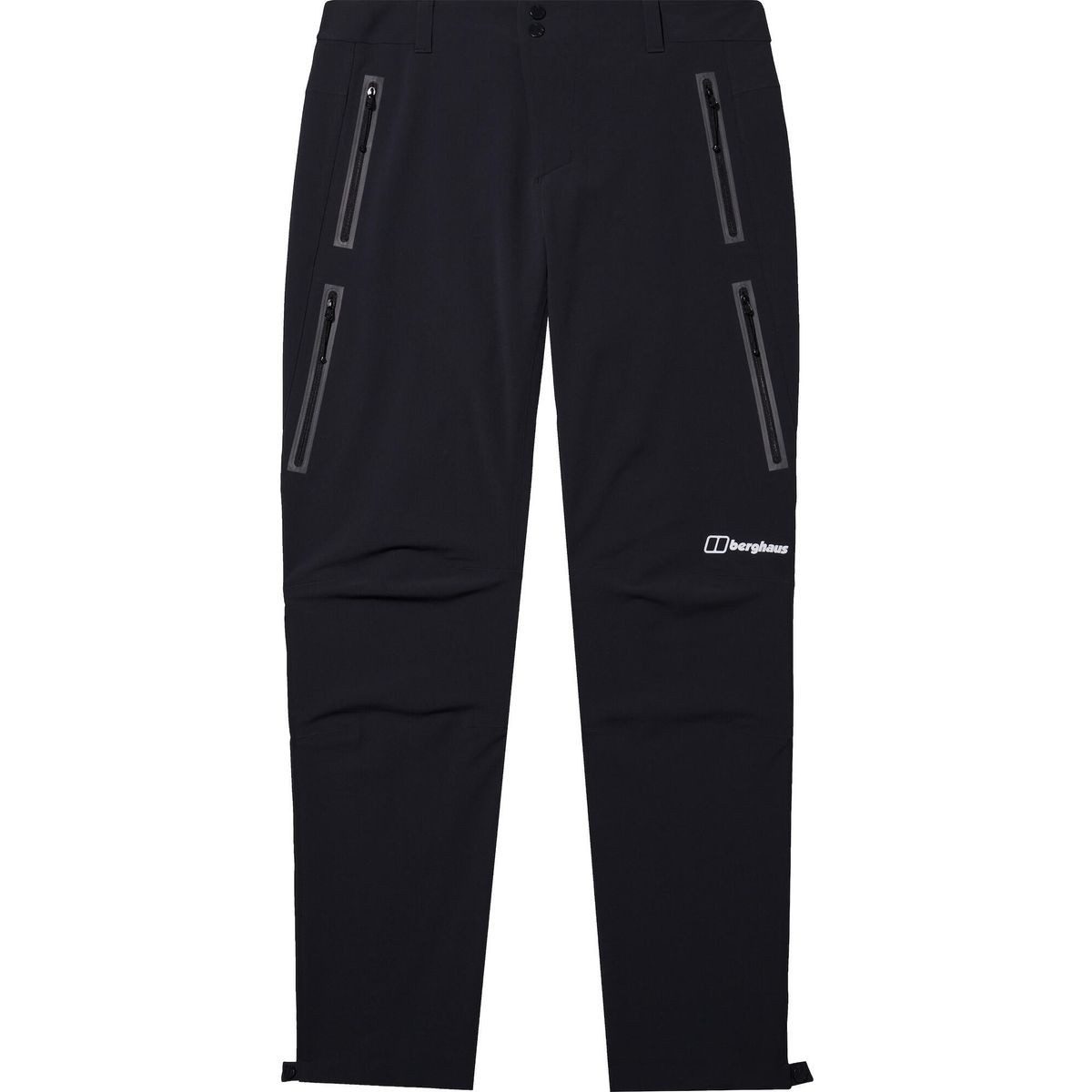 Berghaus Outdoorhose W MTN Guide MW Technical Pant Blk/Blk Hochfunktionale Berghose mit 4-Wege-Stretch und Cordura für maximale