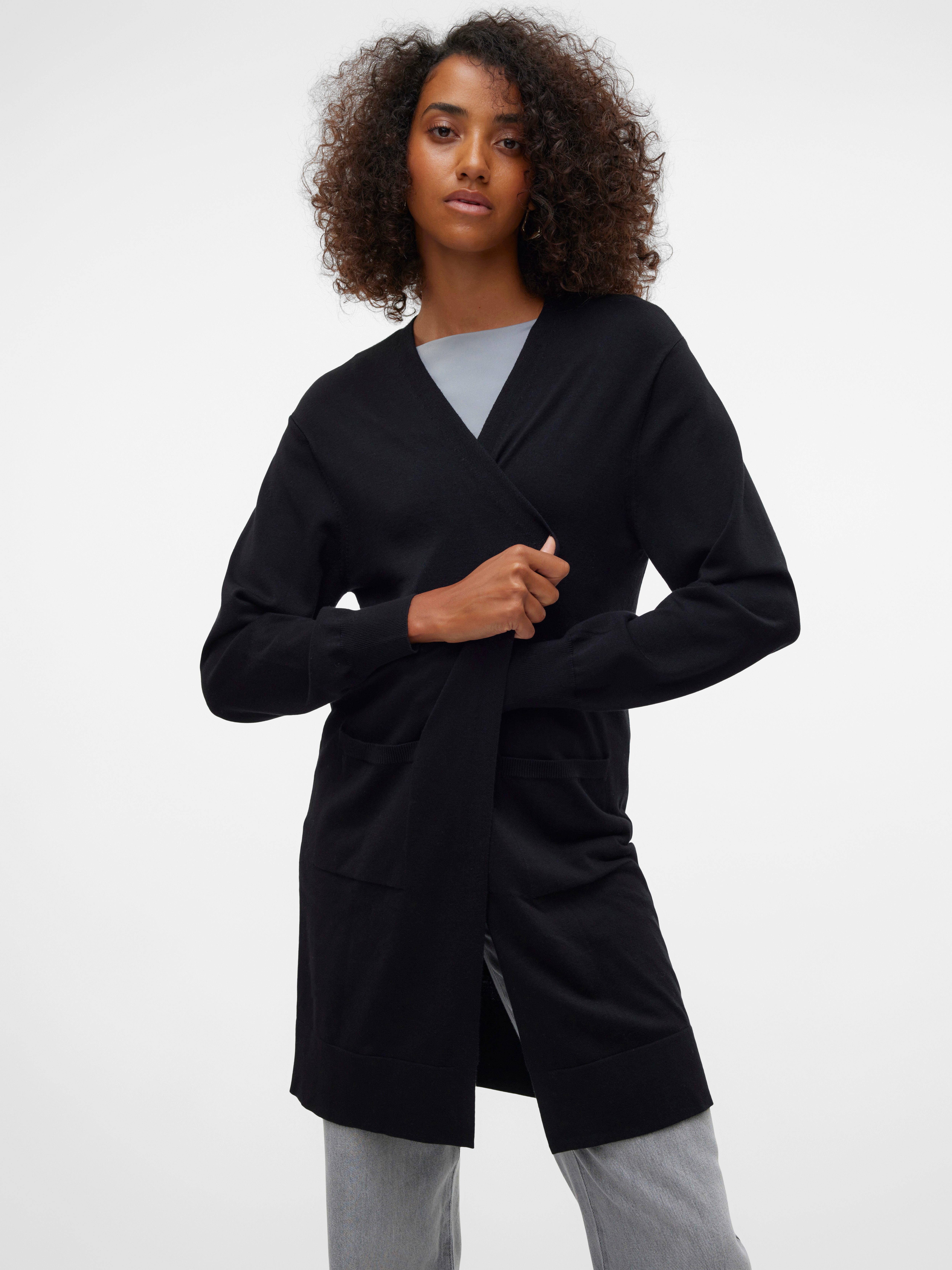 Vero Moda Longstrickjacke VMSILJE LS OPEN günstig online kaufen