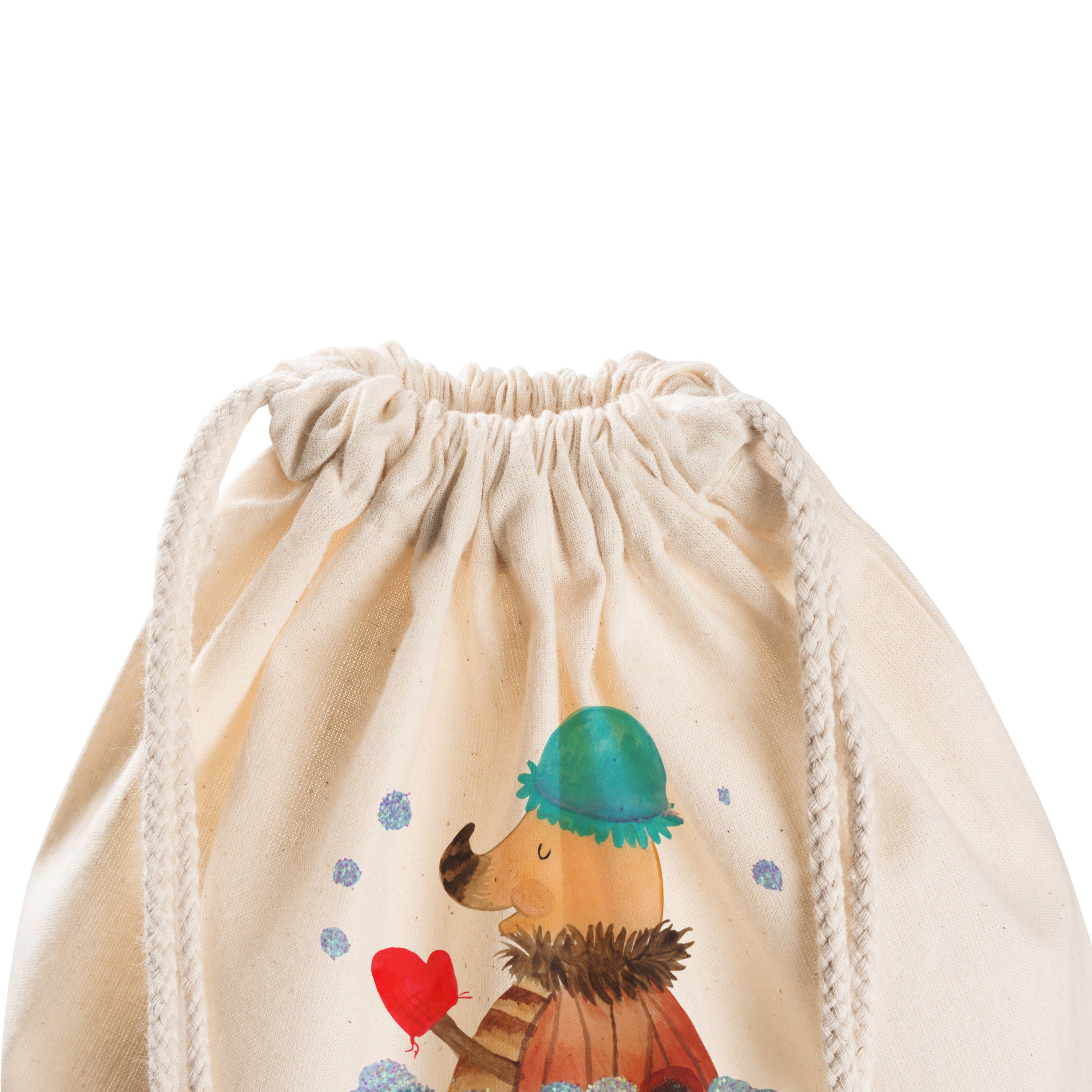 Schaumbad Sporttasche Mr. Panda Bade - (1-tlg) Geschenk, lustige Transparent Sprüche, - & Mrs. Nachtfalter