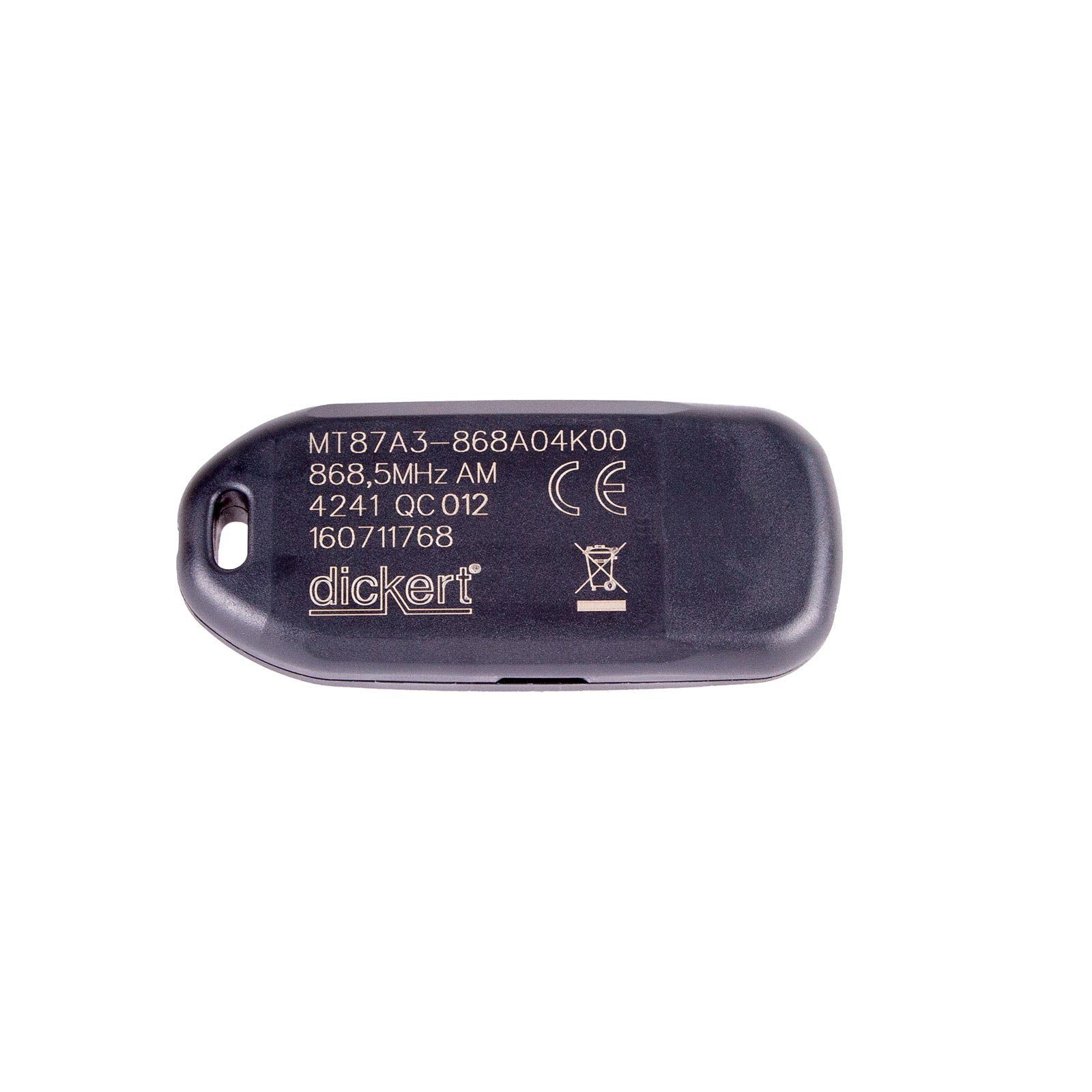 Dickert Tor-Funksteuerung Handsender MT87A3-868A04K00 868,5 MHz, für Garagentorantriebe