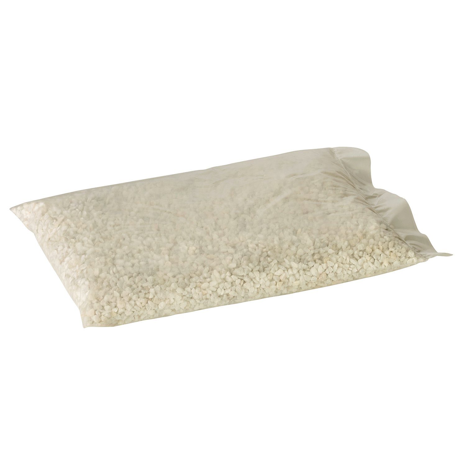 EDZARD Deko-Granulate, (2-3 mm/Stein, 1 kg) Streugranulat, Deko in Weiß - Tischdeko