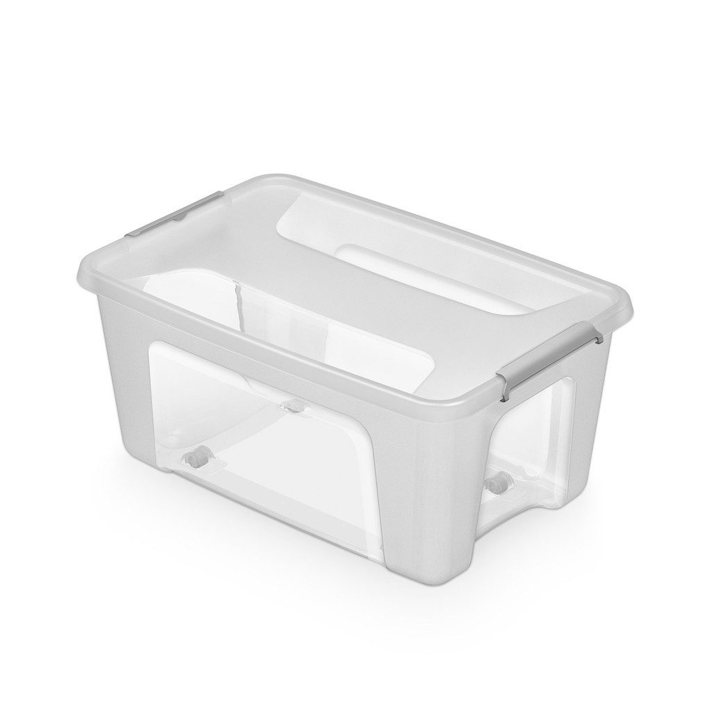 Aufbewahrungsbox Prime mit Deckel und Rollen (Größe wählbar)