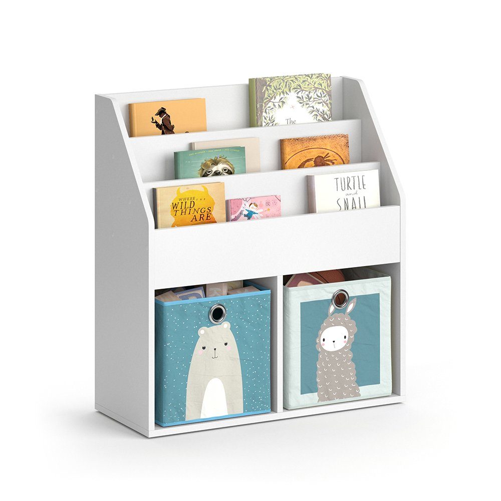 Vicco Bücherregal Luigi, Weiß, 72 x günstig online kaufen