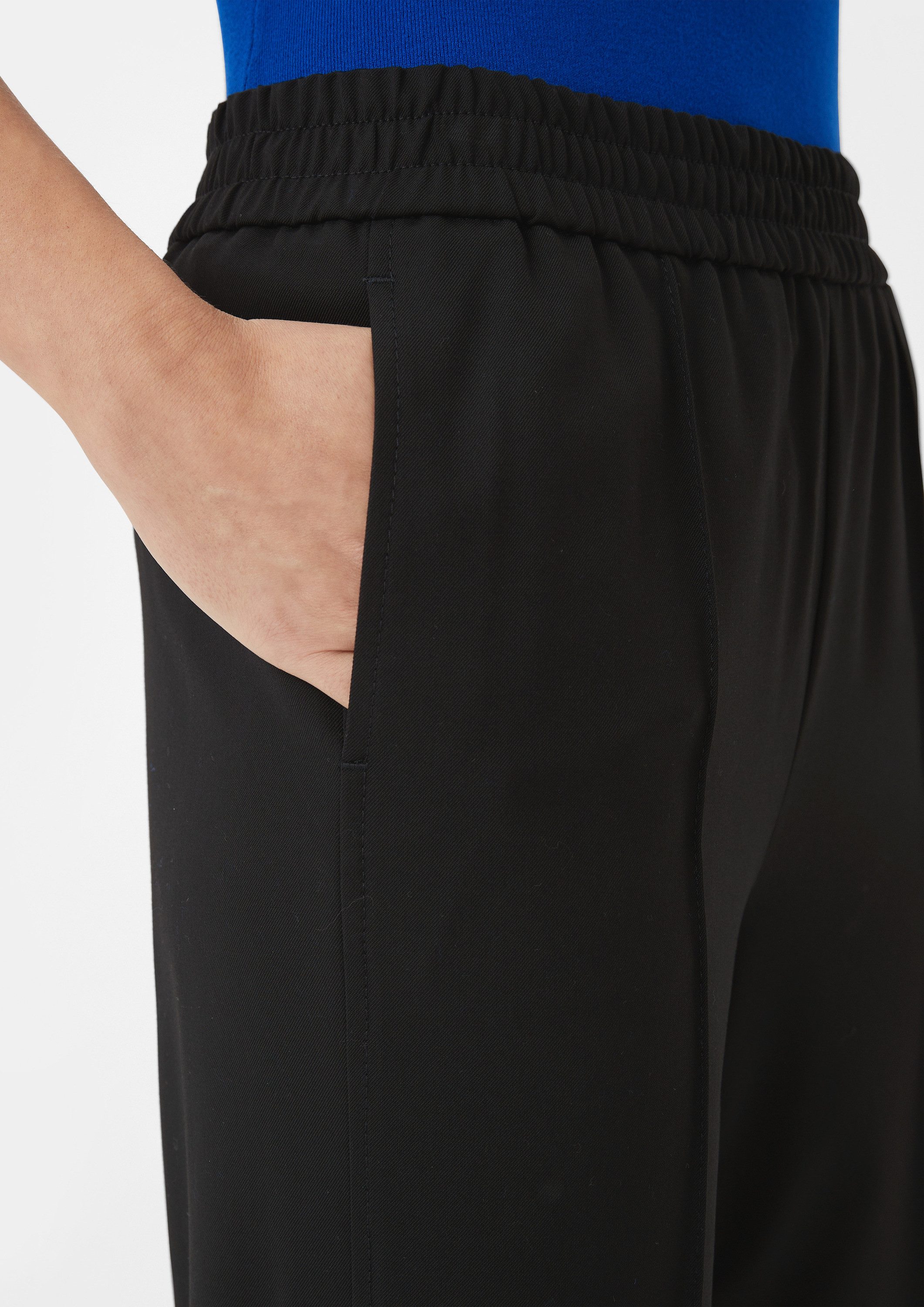 comma Chinos Hose Loose: Hose mit Semi Wide leg