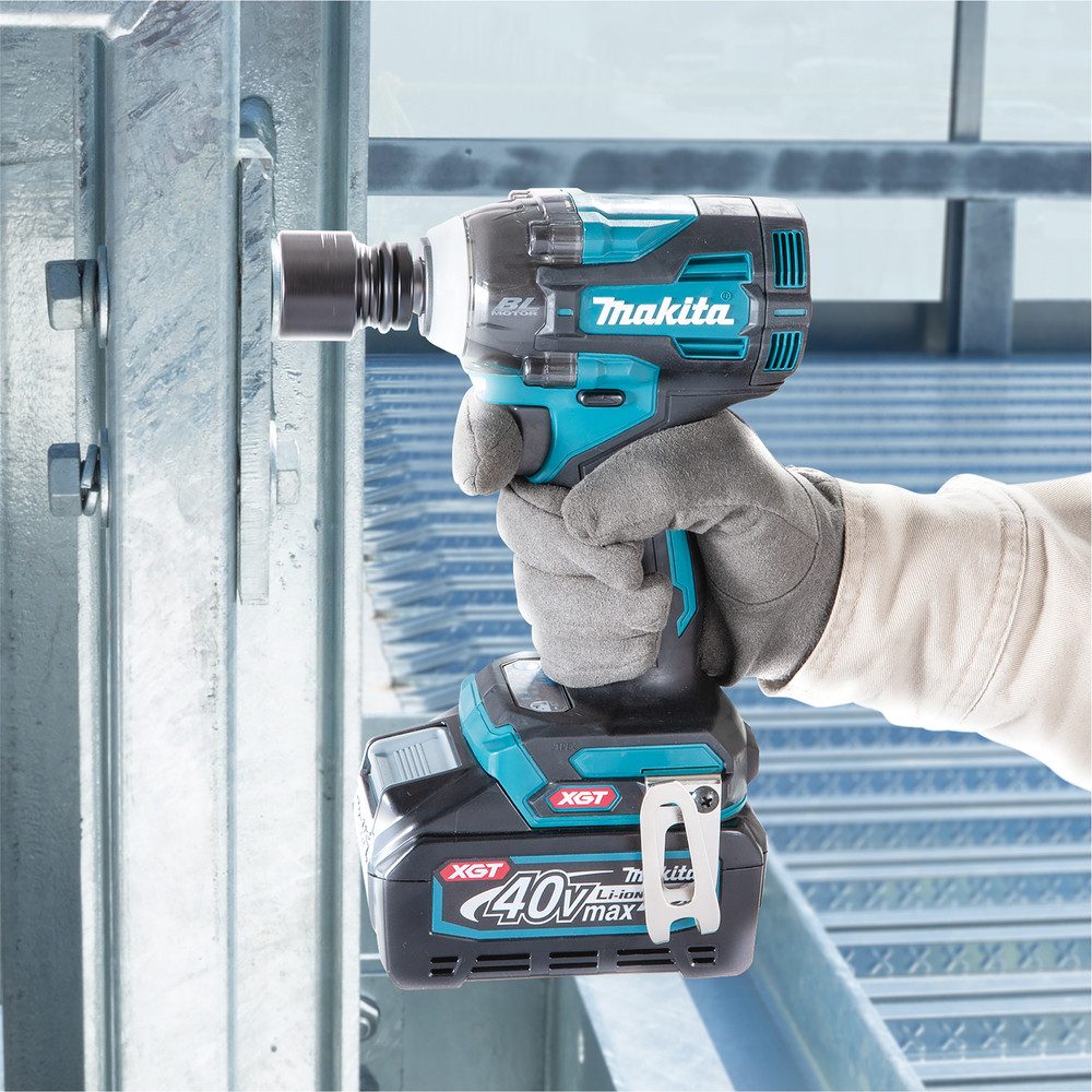 Makita Akku-Schlagbohrschrauber TW004GD201, max. 3200 U/min, inkl. 2 Akkus günstig online kaufen