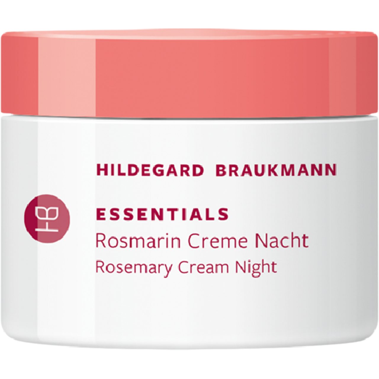 Hildegard Braukmann Nachtcreme Essentials Rosmarin Creme Nacht, Reizlindernde Pflege für sensible und gereizte Hau