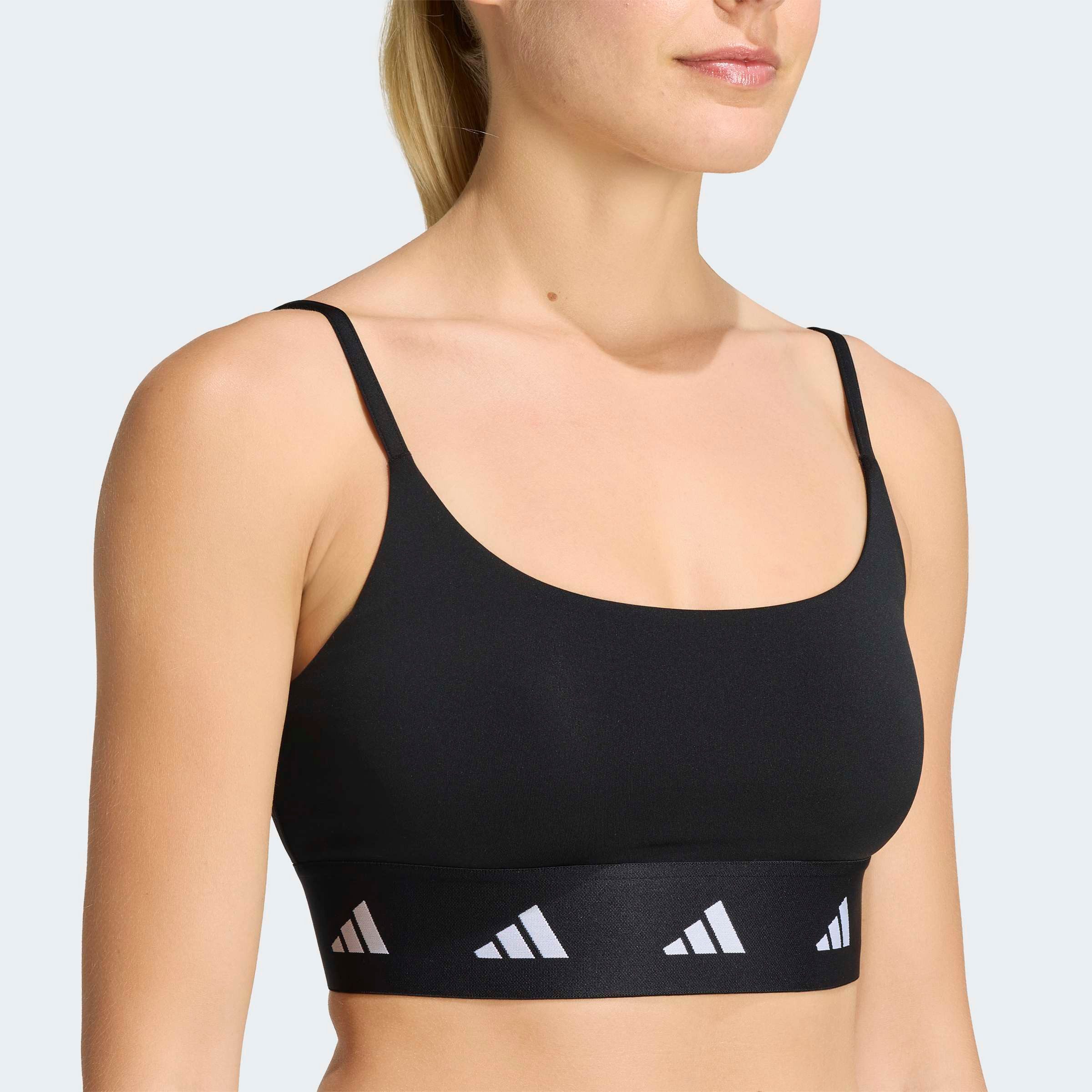 adidas Performance Sport-BH LOGO LS BRA
