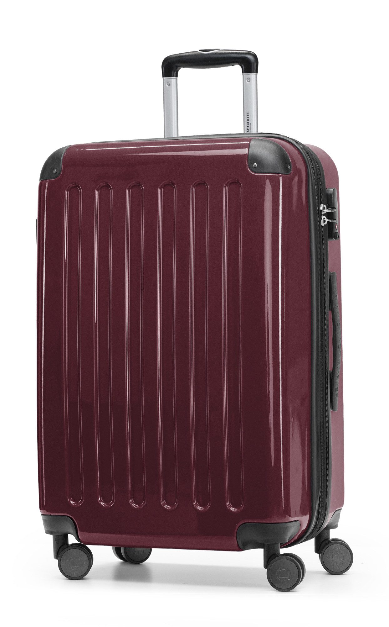 Hauptstadtkoffer Koffer Alex, 4 Rollen, Mittelgroßer Koffer Trolley, TSA, 65 cm, 74L