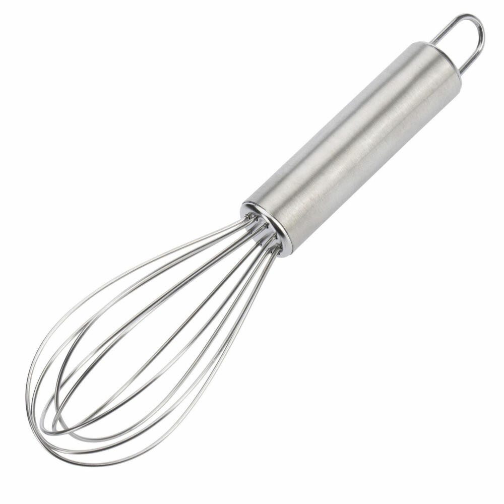 Schneebesen Länge: 17 cm, Rostfreier Edelstahl, Silber