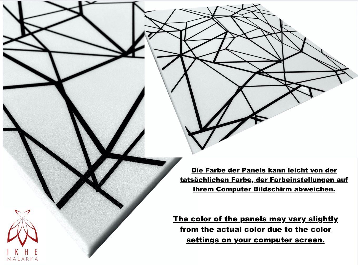 IKHEMalarka 3D Stück) STYROPOR Wandpaneele = (4qm ANT-CZ cm, ARTIGES! 0,25 GL5 qm, 50,00x50,00 3D Deckenpaneele, 16 Wandverkleidung MATERIAL Polystyrol BxL: Wandpaneel