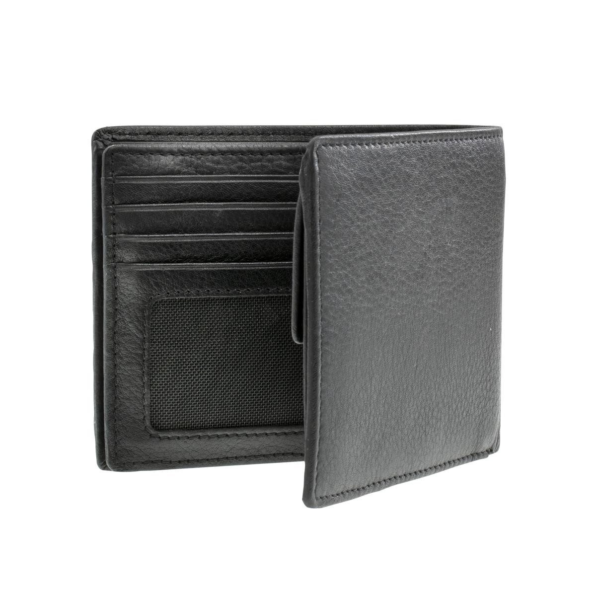 Strellson Geldbörse Harrison Myles BillFold H8 Herren Geldbörsen Leder Querformat (1 Stück, 1-tlg., B/H/T)ca. 12/9,5/2 cm), RFID-Schutz