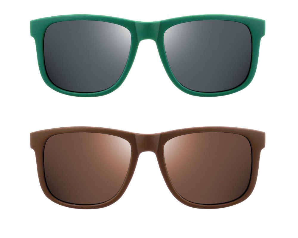 UrbanSky Sonnenbrille Raymond (2er-Pack, Sonnenbrillen-Set mit Einstecketui günstig online kaufen